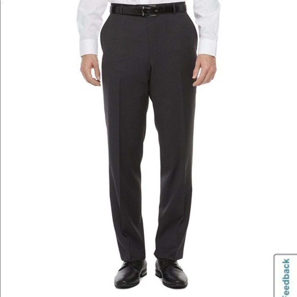 Stafford Suit Separate Classic Fit flat front 29W x 30L